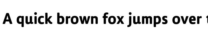 Preview of FONTSPRING DEMO - Lemon Sans Rnd Bold Bold font