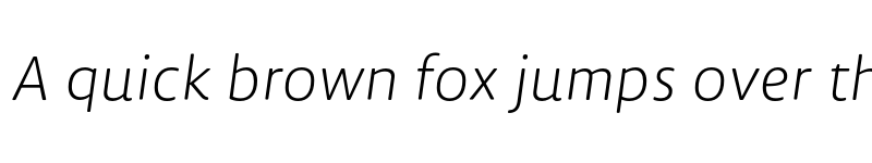 Preview of FONTSPRING DEMO - Lemon Sans Rounded Light Italic Regular font