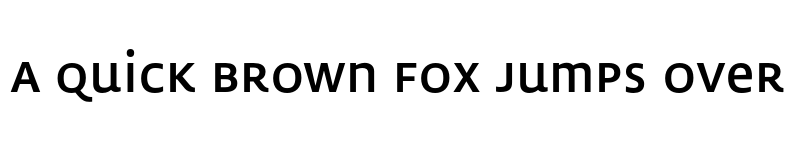 Preview of FONTSPRING DEMO - Lemon Sans Uni Regular Regular font