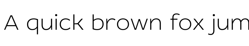 Preview of FONTSPRING DEMO - Leto Sans Thin font