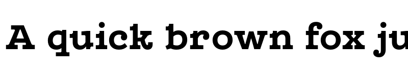 Preview of FONTSPRING DEMO - Leto Slab Black font