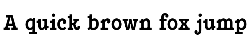 Preview of FONTSPRING DEMO - Leto Slab Condensed Bold font