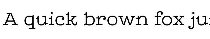 Preview of FONTSPRING DEMO - Leto Slab Light font