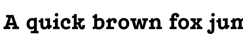 Preview of FONTSPRING DEMO - Leto Slab Narrow Black font