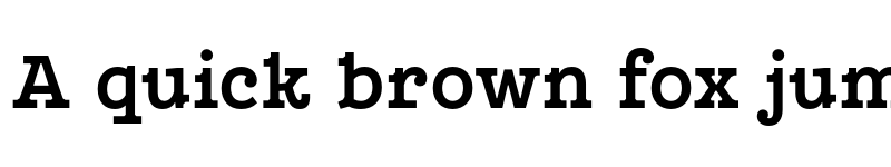 Preview of FONTSPRING DEMO - Leto Slab Narrow Bold font