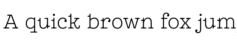 Preview of FONTSPRING DEMO - Leto Slab Narrow ExtraLight font