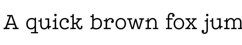 Preview of FONTSPRING DEMO - Leto Slab Narrow Light font