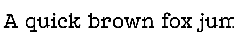 Preview of FONTSPRING DEMO - Leto Slab Narrow Regular font