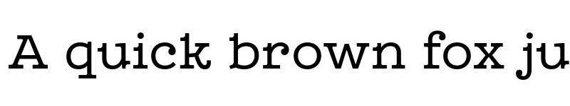 Preview of FONTSPRING DEMO - Leto Slab Regular font