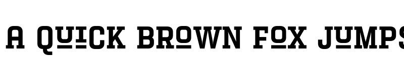 Preview of FONTSPRING DEMO - Letteria Pro Caps Slab Regular font