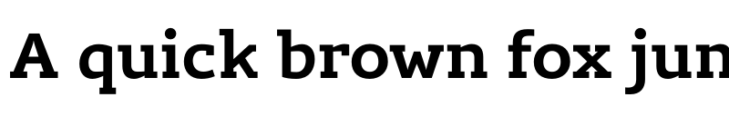 Preview of FONTSPRING DEMO - Lev Serif Bold font