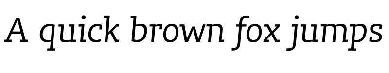 Preview of FONTSPRING DEMO - Lev Serif Italic font