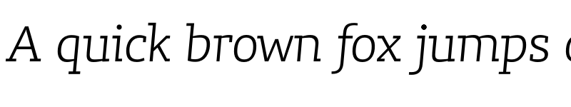 Preview of FONTSPRING DEMO - Lev Serif LightItalic font