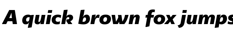 Preview of FONTSPRING DEMO - Lexis Black Italic Regular font