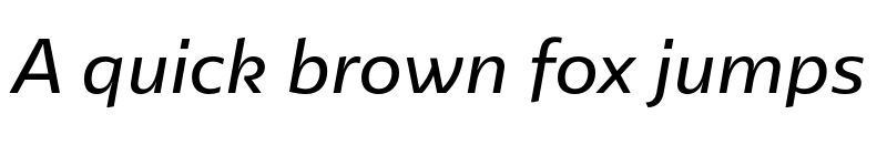 Preview of FONTSPRING DEMO - Lexis Medium Italic Regular font