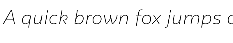 Preview of FONTSPRING DEMO - Lexis Thin Italic Regular font