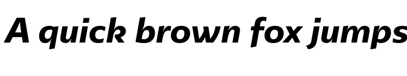 Preview of FONTSPRING DEMO - Lexis XBold Italic Regular font