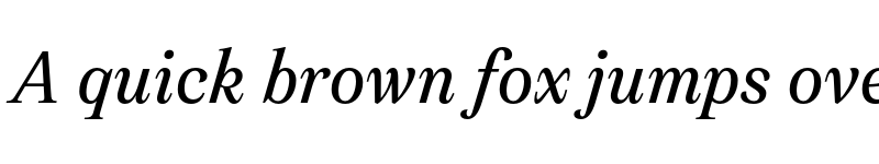 Preview of FONTSPRING DEMO - Leyendo Medium Italic font