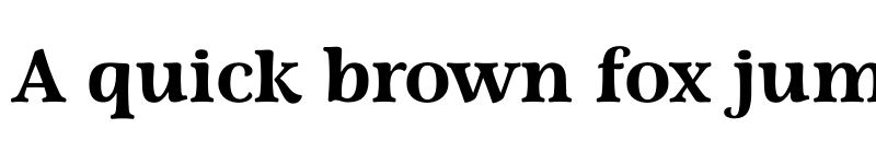 Preview of FONTSPRING DEMO - LFSerif Bold Regular font