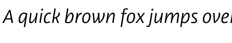 Preview of FONTSPRING DEMO - Libertad Book Italic font