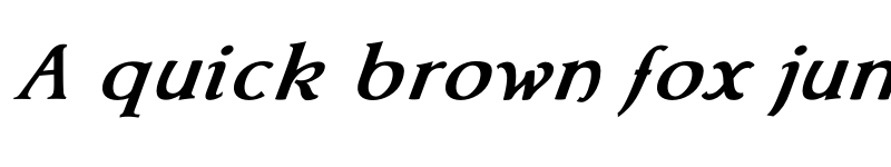 Preview of FONTSPRING DEMO - Librum Bold Italic font
