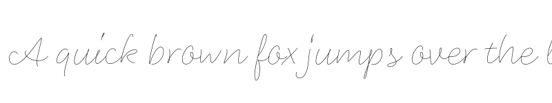 Preview of FONTSPRING DEMO - LiebeHeide Fineliner Light Regular font