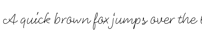 Preview of FONTSPRING DEMO - LiebeHeide Fineliner Regular font