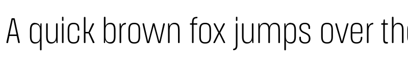 Preview of FONTSPRING DEMO - Light Cn Regular font