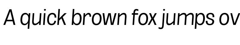 Preview of FONTSPRING DEMO - Light Cond SeObli Italic font