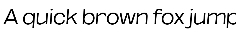 Preview of FONTSPRING DEMO - Light Exp SeObli Italic font