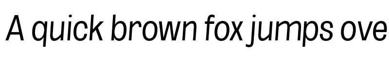 Preview of FONTSPRING DEMO - Light ExtCond SeObli Italic font