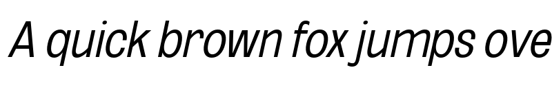 Preview of FONTSPRING DEMO - Light ExtCond UtObli Italic font