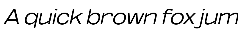 Preview of FONTSPRING DEMO - Light ExtExp UtObli Italic font