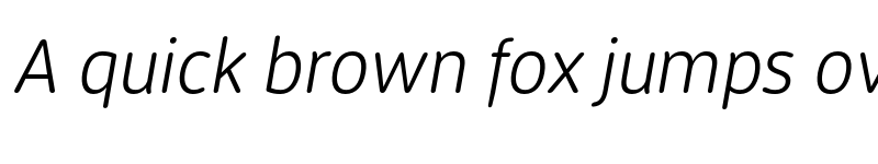 Preview of FONTSPRING DEMO - Light It Regular font