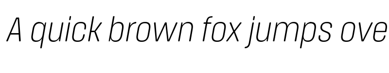 Preview of FONTSPRING DEMO - Light Nr It Italic font