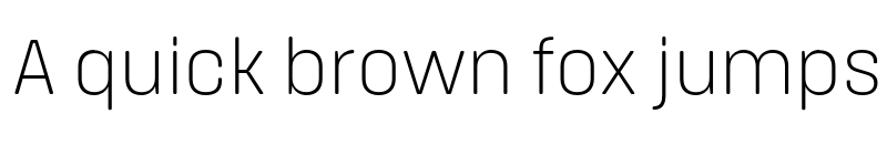 Preview of FONTSPRING DEMO - Light Regular font