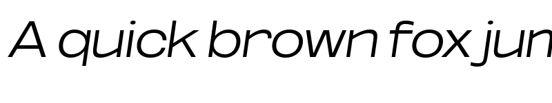 Preview of FONTSPRING DEMO - Light UltExp Obli Italic font