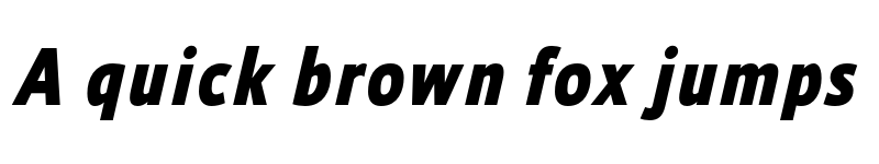 Preview of FONTSPRING DEMO - Ligurino Eb Italic font