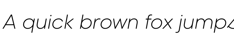 Preview of FONTSPRING DEMO - Liliana Italic font