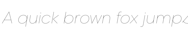 Preview of FONTSPRING DEMO - Liliana Thin Italic font