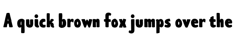 Preview of FONTSPRING DEMO - Limes Sans Black Regular font