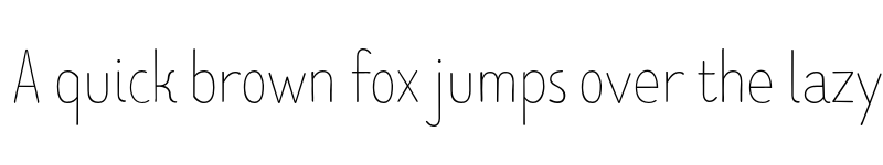 Preview of FONTSPRING DEMO - Limes Sans Thin Regular font