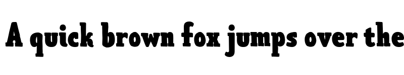 Preview of FONTSPRING DEMO - Limes Slab Black Regular font