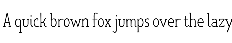 Preview of FONTSPRING DEMO - Limes Slab Thin Bold font