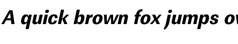 Preview of FONTSPRING DEMO - Linear FS Cd ExBd Italic font