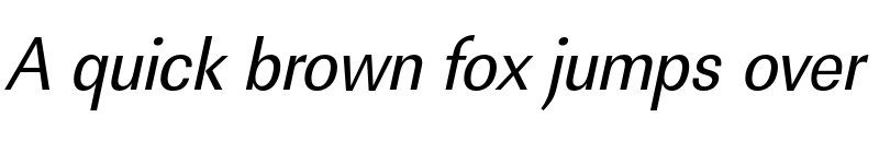 Preview of FONTSPRING DEMO - Linear FS Cd Italic font
