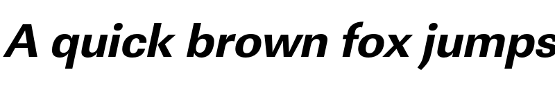 Preview of FONTSPRING DEMO - Linear FS ExBd Italic font