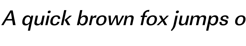 Preview of FONTSPRING DEMO - Linear FS Med Italic font