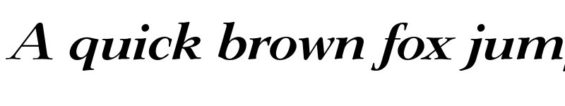 Preview of FONTSPRING DEMO - Lingwood Serial Bold Italic font