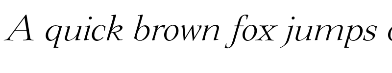 Preview of FONTSPRING DEMO - Lingwood Serial Light Italic font